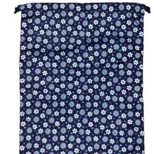 Vera Bradley Boysenberry Shoe Bag Interior Pattern Drawstring Nylon NWOT